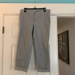 Capri girlfriend khaki pants from Gap.